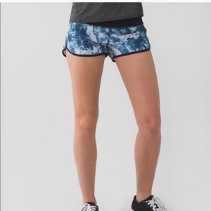 Lululemon tie-dye Run Times Short